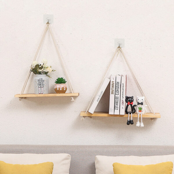 Creative green plant display rack swing wall-mounted shelf