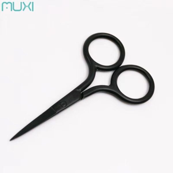 Black straight scissors