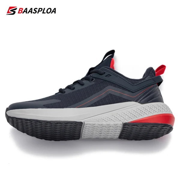 Men Casual Sneaker Anti-Skid and Wear-Resistant Walking Shoes Comfortable Lightweight Running Shoes Baasploa 2022 New