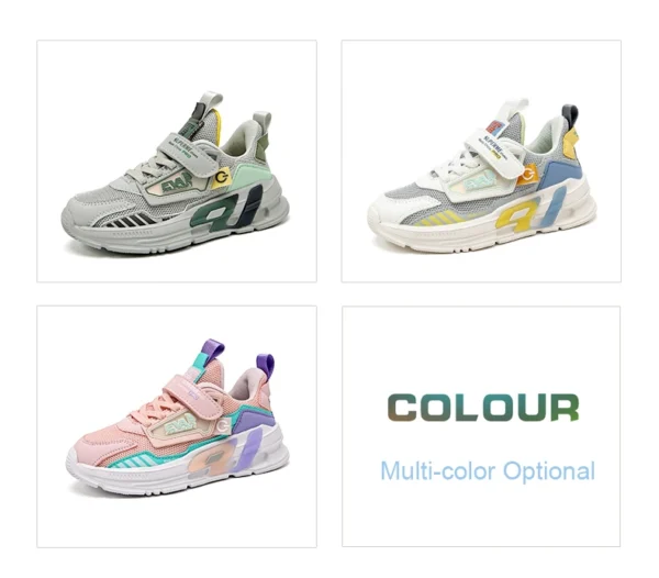 New Spring Autumn Kids Teens Sneakers Shoes for Girls Sport Child Leisure Tenis Infantil Casual Fashion Running Shoes Boy